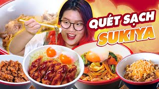 QUÉT SẠCH HẾT MENU MÓN NHẬT SUKIYA | THÁNH ĂN TV