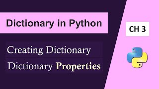 Dictionary in Python|Python Tutorial for Beginners|Python Dictionary Tutorial