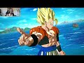 c est un laser test gogeta z dragon ball sparking zero