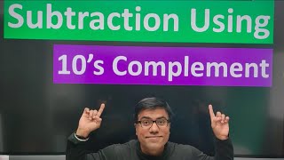 Subtraction using 10's Complement | Subtraction using 10s complement
