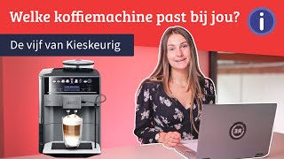 Koffiemachine voor thuis: welke espressomachine moet ik kopen? | Vijf van Kieskeurig