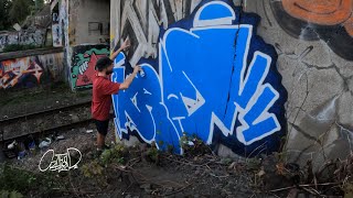 Blue Graffiti Freestyle - Krat