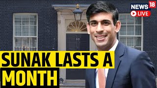 UK PM Rishi Sunak News LIVE | Sunak Completes One Month Of His Reign | English News LIVE | News18