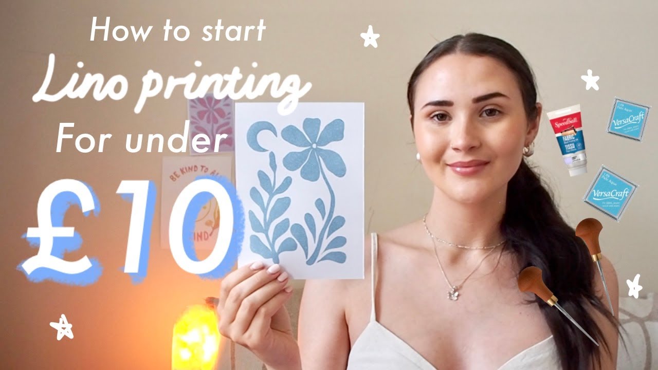 How To Start Lino Printing For Under 10 Youtube