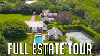 Sagaponack Estate with Barn/Gym/Tennis/Pool | Full Tour