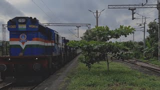 KYN WDM 3D TWINS WITH 12223 LOKMANYATILAK-ERNAKULAM LTT-ERS DURONTO AT MPS|INDIAN Train Videos|4K