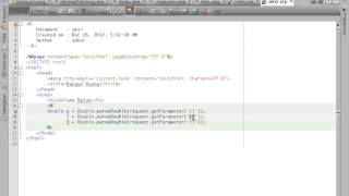 (Java Netbeans UML part 3) Simple Java Server Page (JSP) Tutorial using Generated Java Code