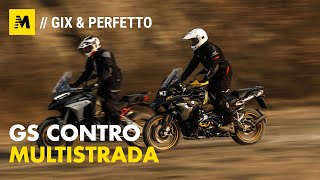 BMW R1250GS VS Ducati Multistrada V4S: maxienduro italiana o tedesca?[English sub.]