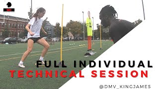 Full Individual Technical Session | Soccer Training