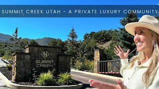 Summit Creek Utah A Luxury Community in Woodland Hills