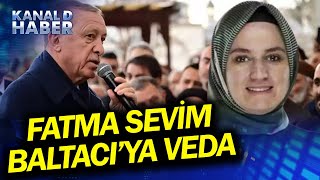 Cumhurbaşkanı Erdoğan AK Partili Fatma Sevim Baltacı'nın Cenazesine Katıldı #Haber