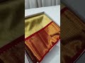 High quality pure tissue kanjeevaram saree Silk mark