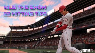 MLB THE SHOW 22 HITTING TIPS FROM TOP 50 PLAYER! HOW TO BECOME A BETTER HITTER IN MLB THE SHOW