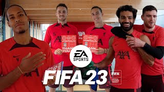 FIFA 23 REACTIONS! Van Dijk, Salah & Thiago | 'Kostas, where is my CD?'