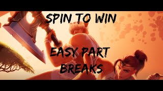 Dauntless SPIN TO WIN!! INSANE PART BREAKS