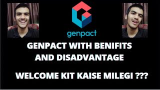 BENEFITS WITH GENPACT|WELCOME KIT??|#justhelp