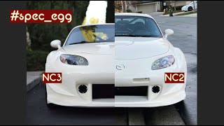 NC2 vs. NC3 Headlights | NC Miata MX-5