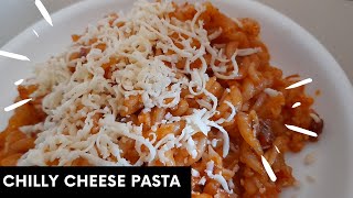 chilly cheesei pasta #youtube #cooking #cookwithyogita #pasta #chilly #cheese #trending #viral