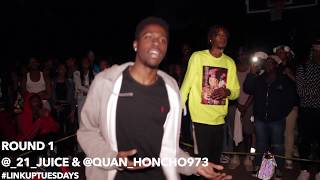 @LinkUpTuesdays - LwDeuce \u0026 MoneyBagg vs 21Juice \u0026 Quan Honcho