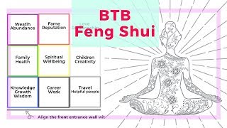 BTB Feng Shui school basics and how to use BTB Ba Gua chart