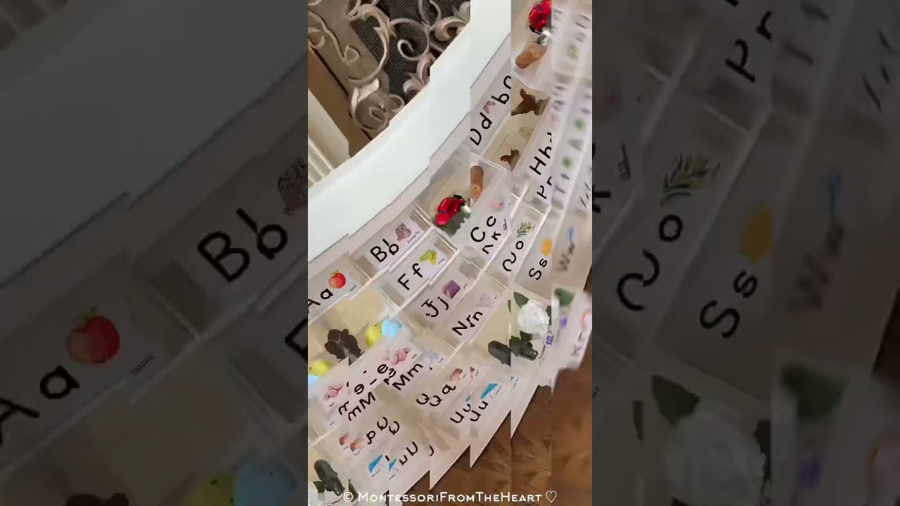 Diy Montessori Language Cabinet Freeprintable Labels Phonics Diy