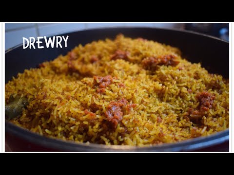 YUMMY GHANA CORNED BEEF JOLLOF RICE YUMMY GHANA CORNED BEEF JOLLOF RICE