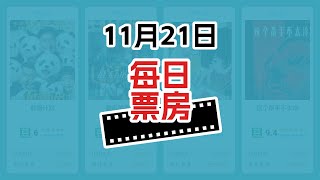 《我谈的那场恋爱》票房惨淡！一分钟票房速报！11月21日 #电影 #票房