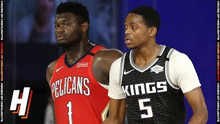 New Orleans Pelicans vs Sacramento Kings - Full Game Highlights | August 6, 2020 | 2019-20 Season