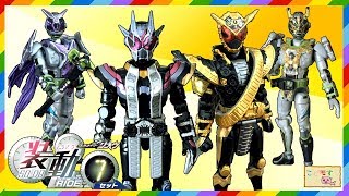 【仮面ライダージオウ】装動 仮面ライダージオウ RIDE7セットを紹介するよ！　こどモす おもちゃアニメ レビュー 開封 オーマジオウ ウォズ ジオウⅡ Kamen Rider Zi-o