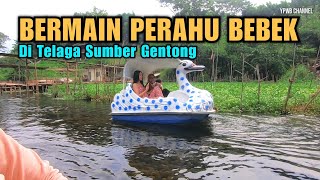 Wisata SUMBER GENTONG Tirtomoyo - Bermain Perahu Bebek, Tempat Hits di Malang Raya