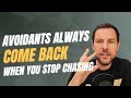 Why Avoidants Always Come Back When You Stop Chasing Them?