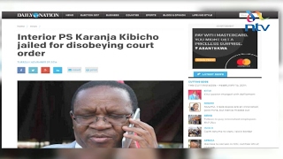 Govt. officials, Influential Kenyans free despite being found guilty of contempt of court