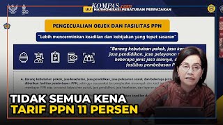 Tidak Semua Barang dan Jasa Terdampak Tarif PPN 11 Persen