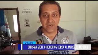 Chiclayo: Cierran siete chicherios cerca al Mercado Modelo