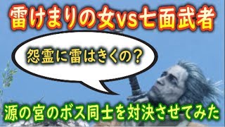 【隻狼/斧縛り】斧忍者！「傀儡の術」で無理やりボス対決！！雷は怨霊に通るか検証考察♯18【SEKIRO】