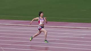 松本　奈菜子　2022東日本実業団陸上　女子400M　決勝