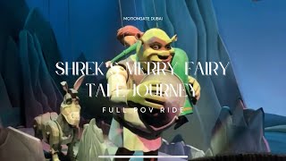 Shrek’s Merry Fairy Tale Journey On Ride POV - Motiongate Dubai, UAE 🇦🇪 in 2024