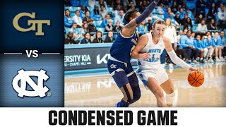 Georgia Tech vs. North Carolina Condensed Game | 2024-25 ACC Women's Basketball