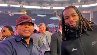 Sway and Najee Harris say Devin Haney is IN A CLASS OF HIS OWN! Showed Prograis THERE'S LEVELS!
