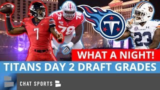 Titans Draft Grades For Malik Willis, Roger McCreary And Nicholas Petit-Frere In Day 2 Of NFL Draft