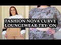 Fashion Nova Curve Loungewear Try-On Haul | Ruby Red