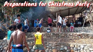 Christmas Party Preparations ng mga Vloggers ng Canipo sa pangunguna ni @buhayislavlogtv