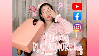 Unboxing PLAYNOMORE bag | Su Lin Shein -စုလင်းရှိန်