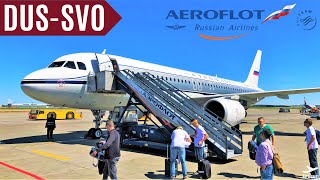 AEROFLOT [TripReport] DÜSSELDORF - MOSCOW SVO | SU 2437 | AIRBUS A320 RETRO LIVERY | HD 60fps