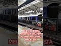 MELIHAT KERETA API LRT2 YANG ADA DI STESEN LEMBAH SUBANG MALAYSIA