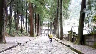 身延山を歩こう菩提梯子