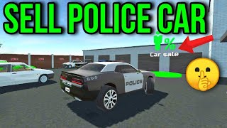 Selling Police Car  - Car Simulator 2