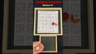 Random Dungeon Generator: Method 1 #Roleplaying #TableTopGaming