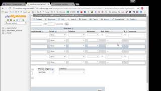 Codeanywhere Tutorials :: Create database - users table