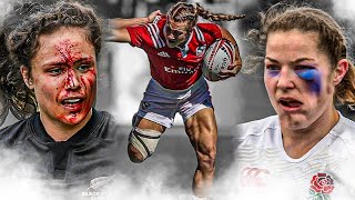 THE VIOLENT SIDE Of Women's Rugby | These Ladies TRY KILL EACH OTHER With BIG HITS & MONSTER TACKLES